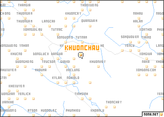 map of Khuôn Châu