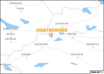 map of Khuotarinvara