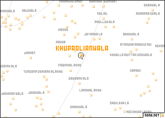 map of Khu Pāoliānwāla