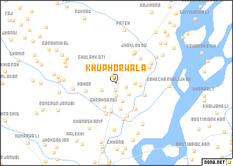 map of Khu Phorwāla