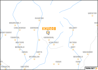 map of Khurab