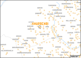 map of Khurāchai