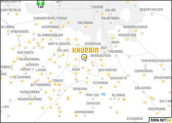 map of Khūrā\