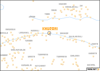 map of Khurami
