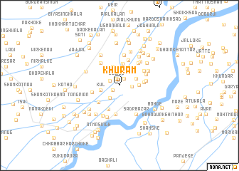map of Khuram