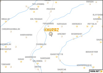 map of Khuraz
