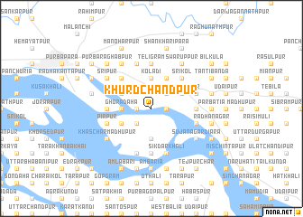 map of Khurd Chāndpur