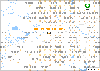 map of Khurd Māitkumra