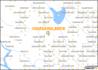 map of Khurd Simulbāria