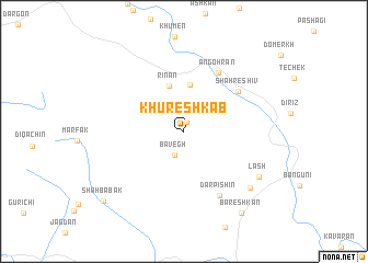 map of Khūreshkāb