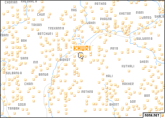 map of Khuri