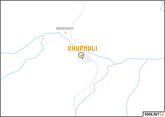 map of Khurmuli