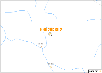 map of Khurna Kur