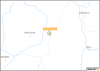 map of Khurpa