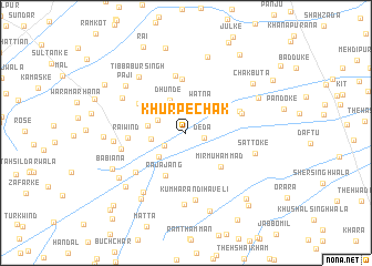 map of Khurpe Chak