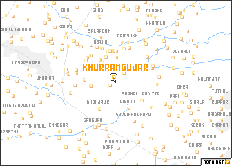 map of Khurram Gūjar