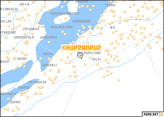 map of Khurrampur