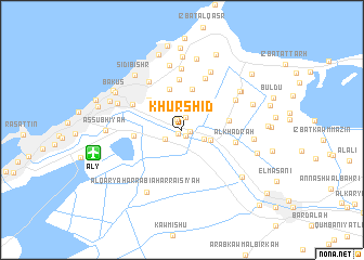 map of Khūrshīd