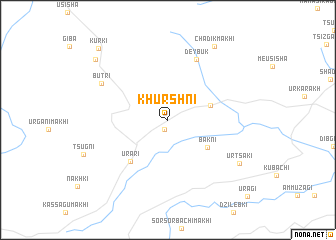 map of Khurshni