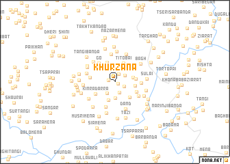 map of Khurzana
