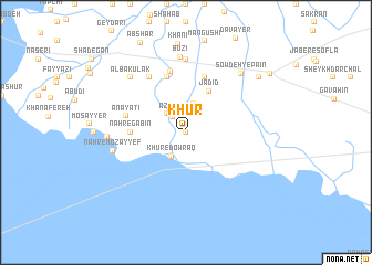 map of Khūr