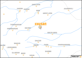 map of Khusan