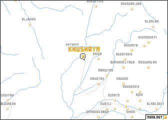map of Khushaym