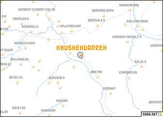 map of Khūsheh Darreh