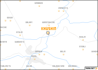 map of Khushin