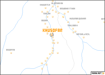 map of Khusofar