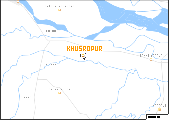 map of Khusropur