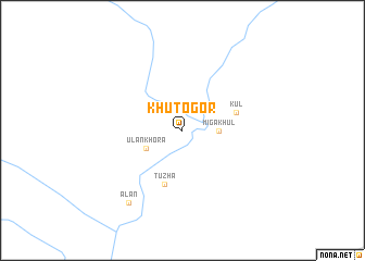 map of Khutogor