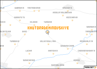 map of Khutora Deminovskiye