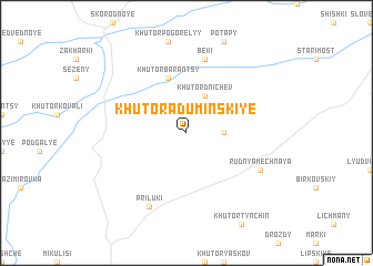 map of Khutora Duminskiye