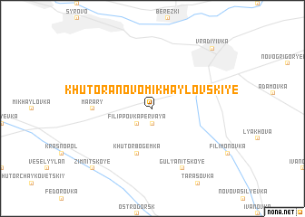 map of Khutora Novo-Mikhaylovskiye