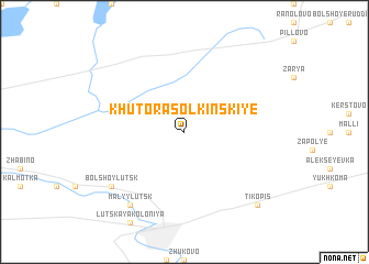 map of Khutora Solkinskiye