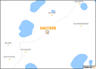 map of Khutora