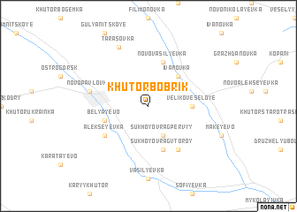 map of Khutor Bobrik