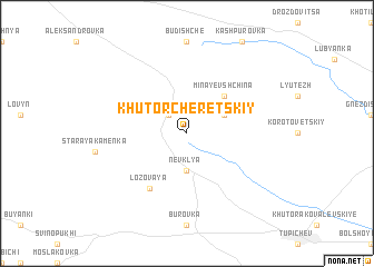 map of Khutor Cheretskiy