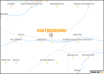 map of Khutor Goshov