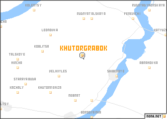 map of Khutor Grabok