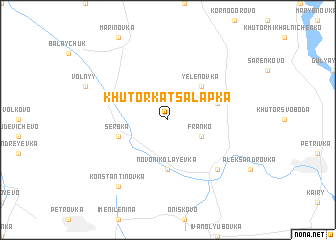 map of Khutor Katsalapka