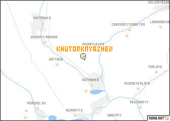 map of Khutor Knyazhev