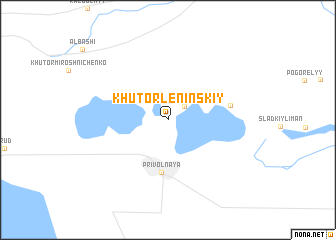 map of Khutor Leninskiy