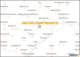 map of Khutor Lesnaya Rudnya