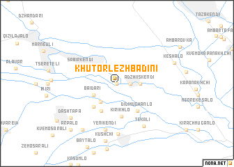 map of Khutor-Lezhbadini