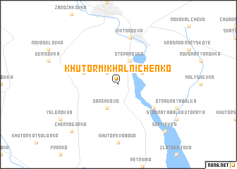 map of Khutor Mikhalʼnichenko