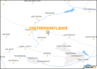 map of Khutor Mikhaylovka