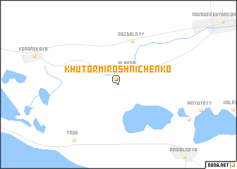 map of Khutor Miroshnichenko