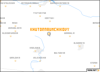 map of Khutor Naumchikovy